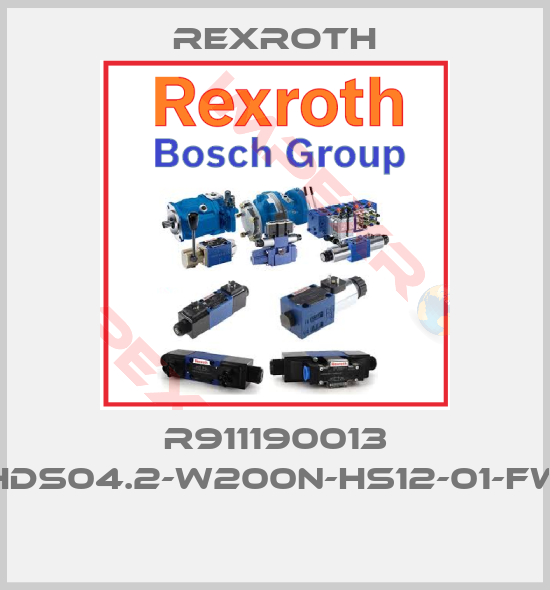 Rexroth-R911190013 HDS04.2-W200N-HS12-01-FW 