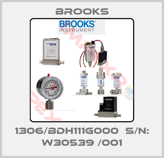 Brooks-1306/BDH111G000  S/N: W30539 /001