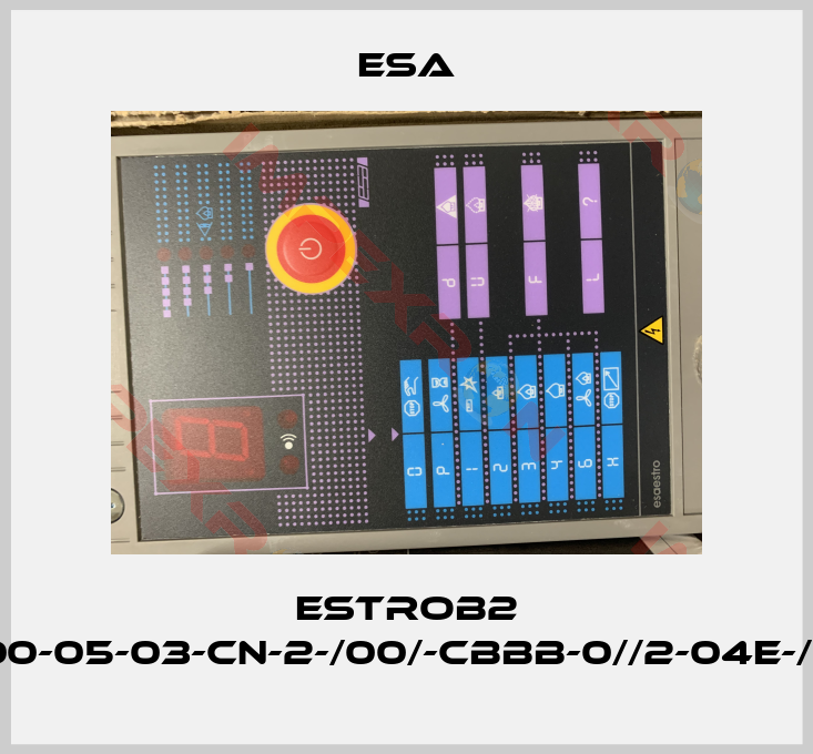 Esa-ESTROB2 A-00-05-03-CN-2-/00/-CBBB-0//2-04E-//////