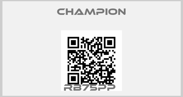 Champion-RB75PP 