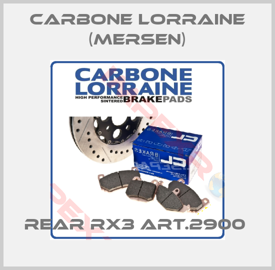 Carbone Lorraine (Mersen)-Rear RX3 art.2900 