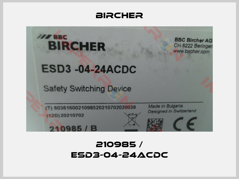 Bircher-210985 / ESD3-04-24ACDC