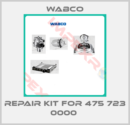 Wabco-REPAIR KIT FOR 475 723 0000 