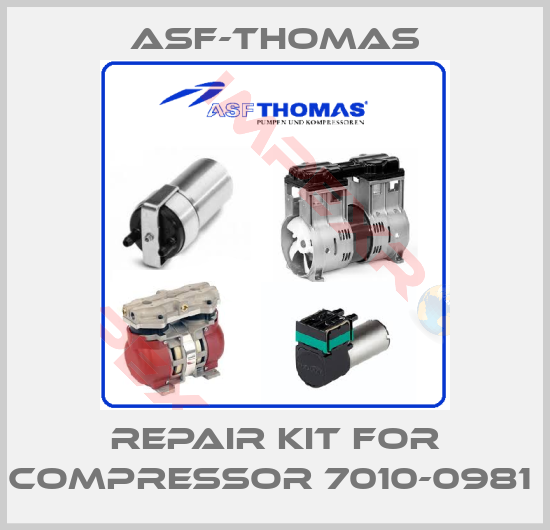 ASF-Thomas-REPAIR KIT FOR COMPRESSOR 7010-0981 