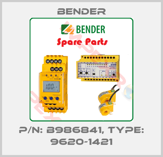 Bender-p/n: B986841, Type: 9620-1421