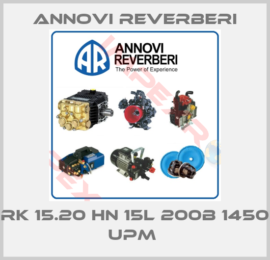 Annovi Reverberi-RK 15.20 HN 15L 200B 1450 UPM 