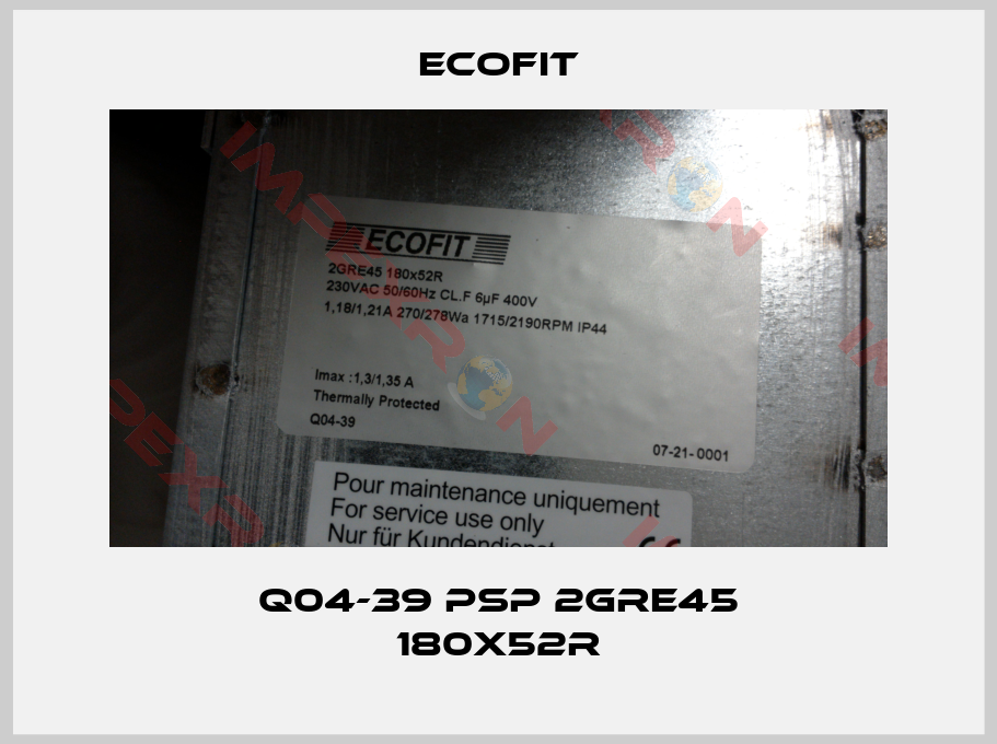 Ecofit-Q04-39 pSP 2GRE45 180x52R