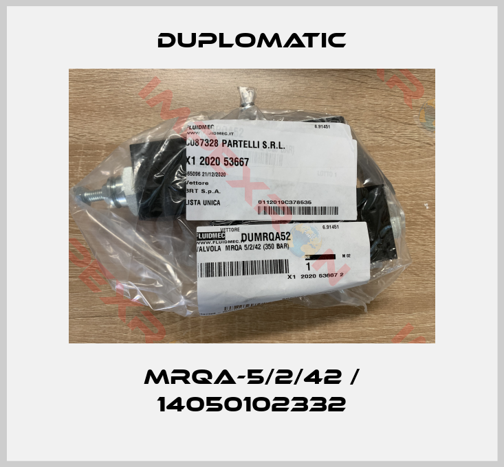 Duplomatic-MRQA-5/2/42 / 14050102332