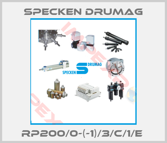 Specken Drumag-RP200/0-(-1)/3/C/1/E 