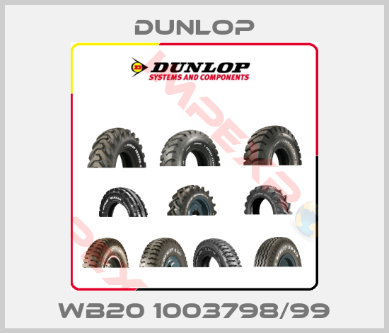 Dunlop-WB20 1003798/99