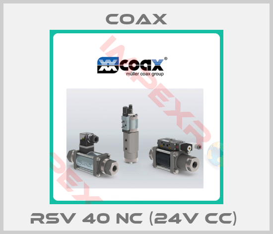 Coax-RSV 40 NC (24V CC) 