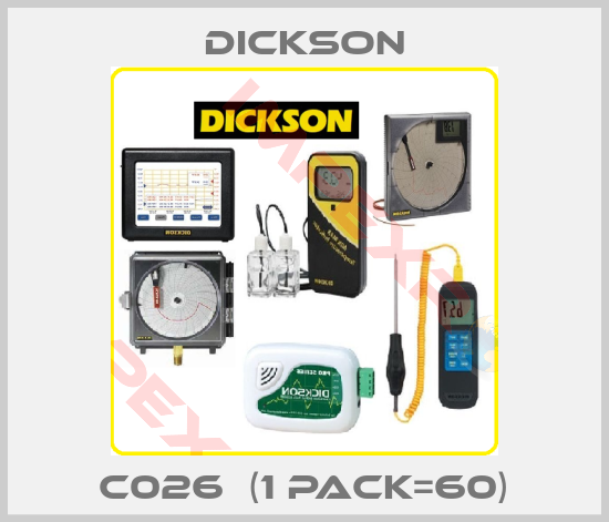 Dickson-C026  (1 Pack=60)