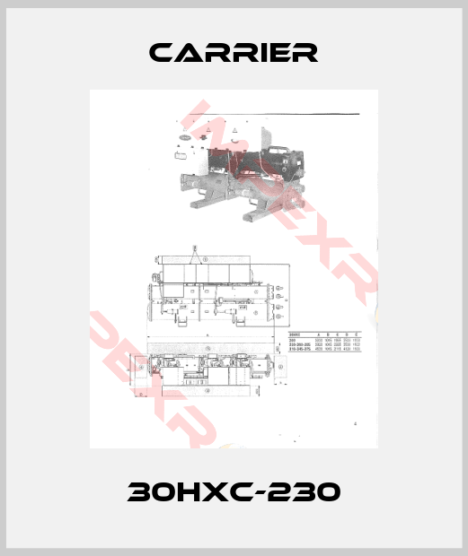 Carrier-30HXC-230