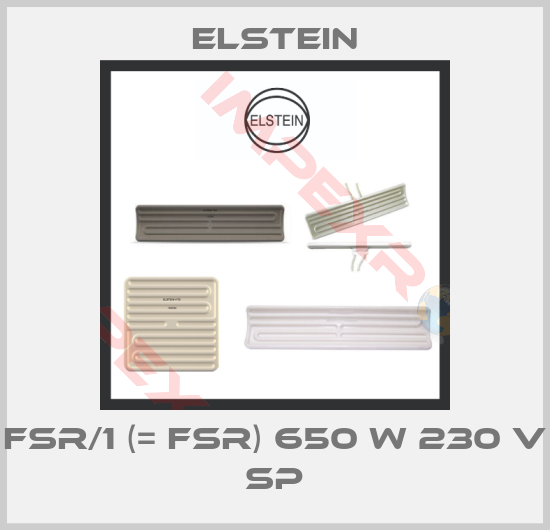 Elstein-FSR/1 (= FSR) 650 W 230 V SP