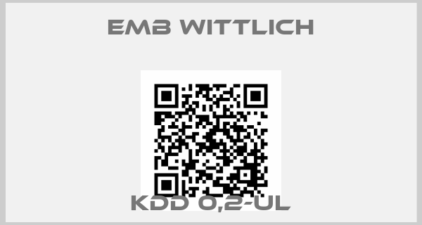 EMB Wittlich-KDD 0,2-UL