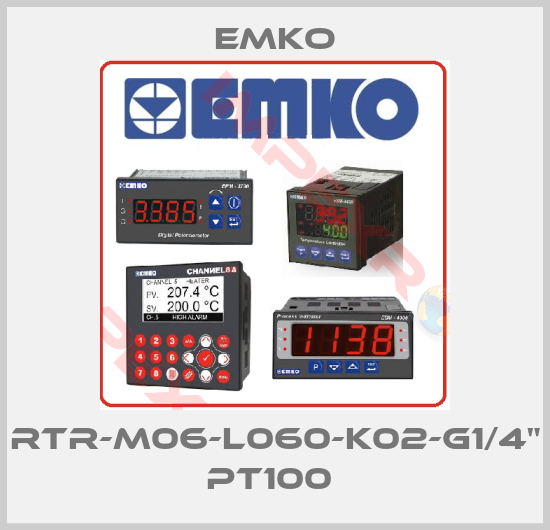 EMKO-RTR-M06-L060-K02-G1/4" PT100 