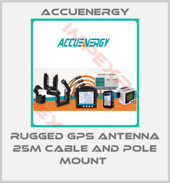 Accuenergy-RUGGED GPS ANTENNA 25M CABLE AND POLE MOUNT 