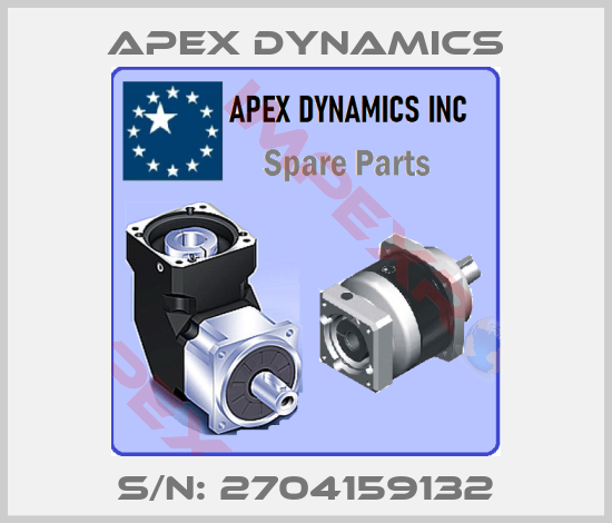 Apex Dynamics-S/N: 2704159132