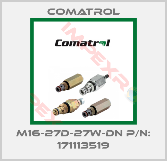 Comatrol-M16-27D-27W-DN P/N: 171113519