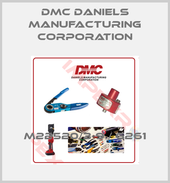 Dmc Daniels Manufacturing Corporation-M22520/3-9 / G261