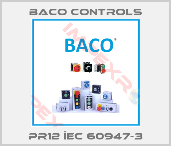 Baco Controls-PR12 İEC 60947-3