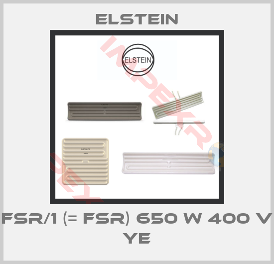 Elstein-FSR/1 (= FSR) 650 W 400 V YE