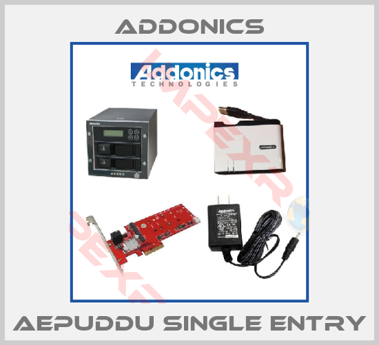 Addonics-AEPUDDU single entry