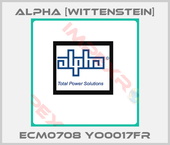 Alpha [Wittenstein]-ECM0708 YO0017FR