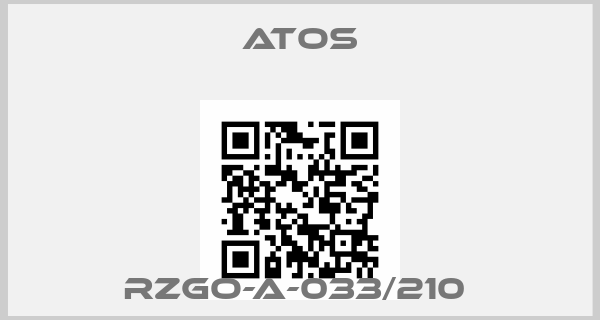 Atos-RZGO-A-033/210 