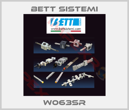BETT SISTEMI-W063SR