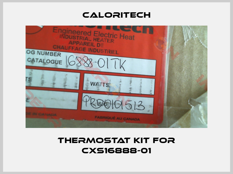 Caloritech-Thermostat Kit for CXS16888-01