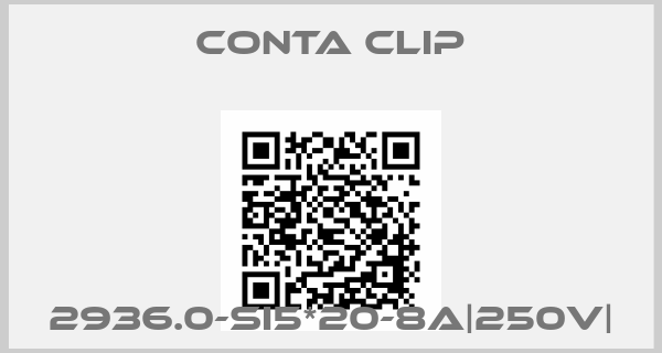 Conta Clip-2936.0-SI5*20-8A|250V|