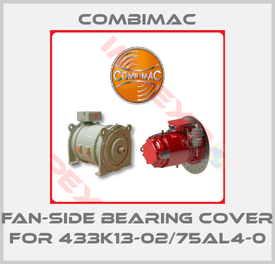 Combimac-Fan-side bearing cover for 433K13-02/75AL4-0