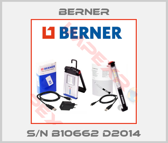 Berner-S/N B10662 D2014
