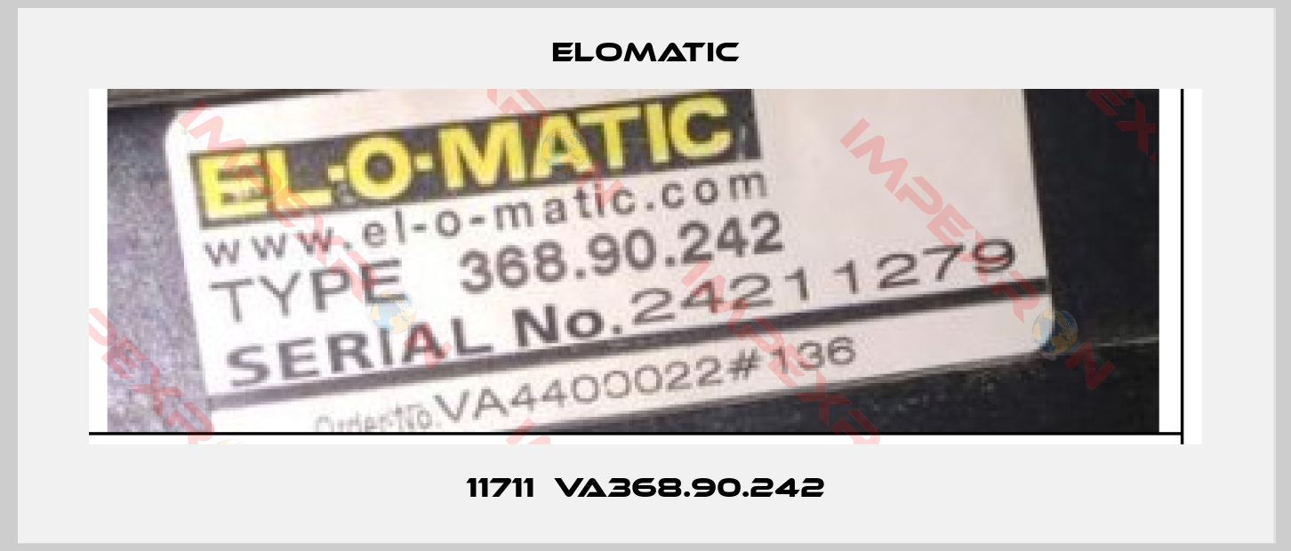 Elomatic-11711  VA368.90.242