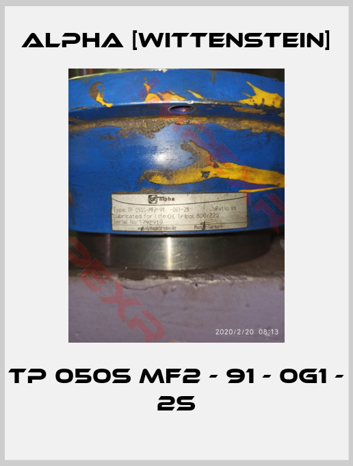 Alpha [Wittenstein]-TP 050S MF2 - 91 - 0G1 - 2S