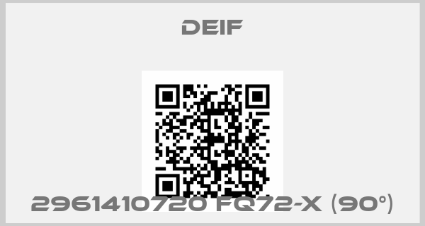 Deif-2961410720 FQ72-x (90°)