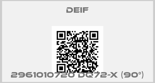 Deif-2961010720 DQ72-x (90°)