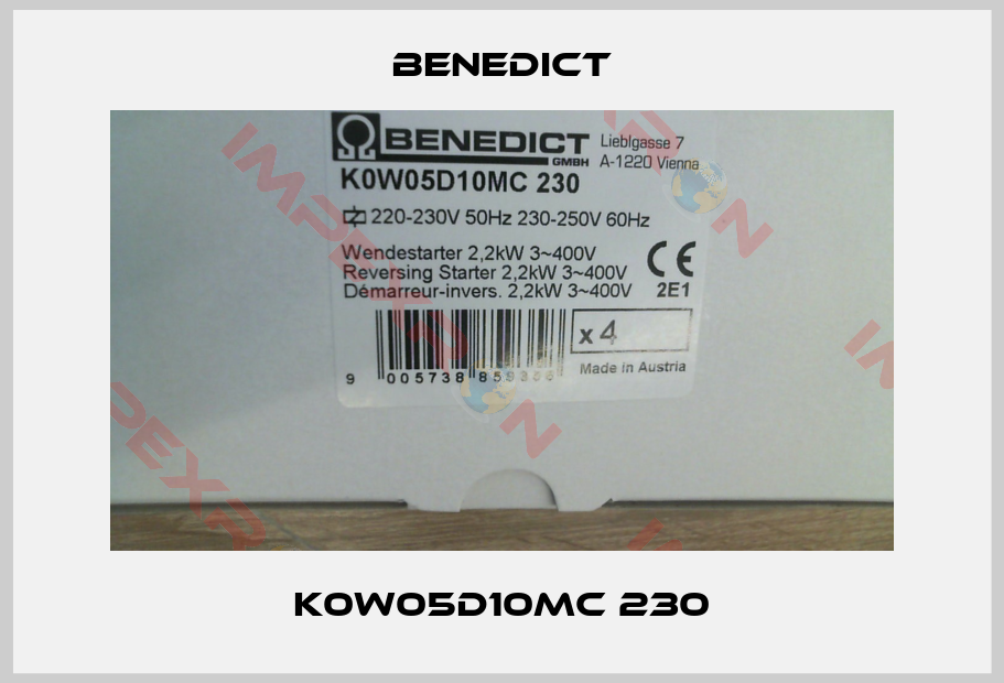 Benedict-K0W05D10MC 230