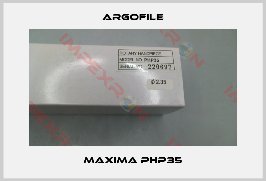 Argofile-Maxima PHP35