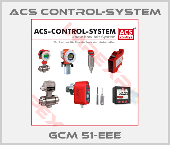 Acs Control-System-GCM 51-EEE