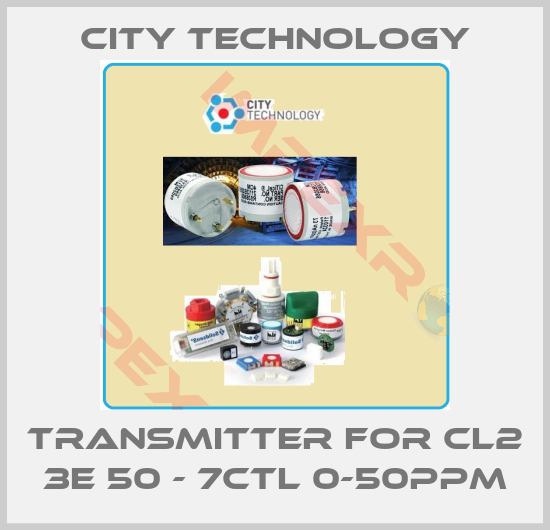 City Technology-transmitter for Cl2 3E 50 - 7CTL 0-50ppm