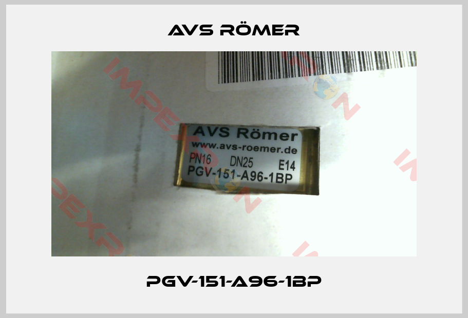 Avs Römer-PGV-151-A96-1BP