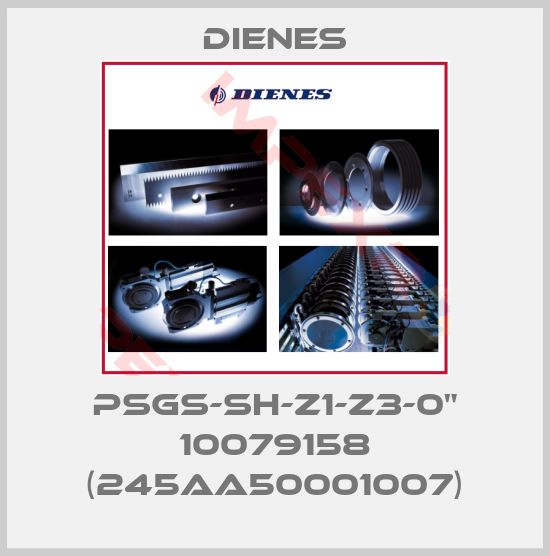 Dienes-PSGs-SH-Z1-Z3-0" 10079158 (245AA50001007)
