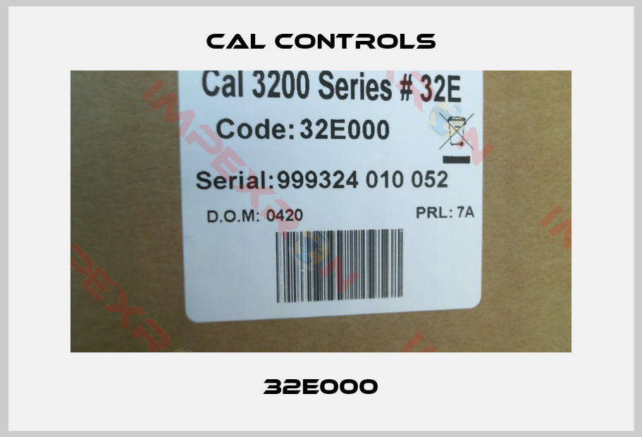 Cal Controls-32E000