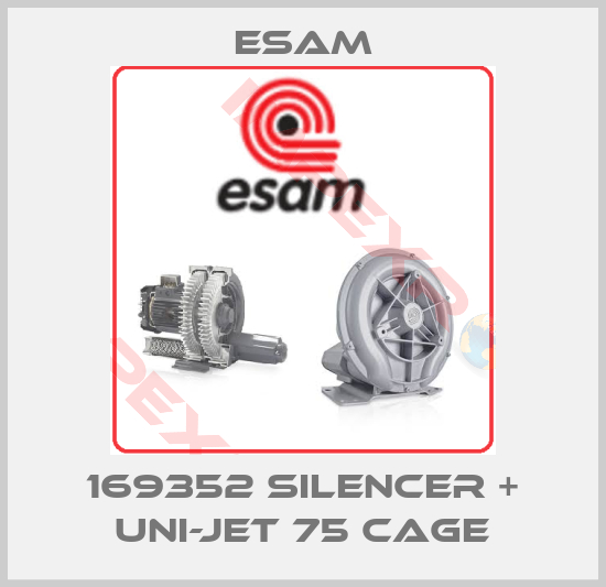 Esam-169352 Silencer + Uni-Jet 75 cage