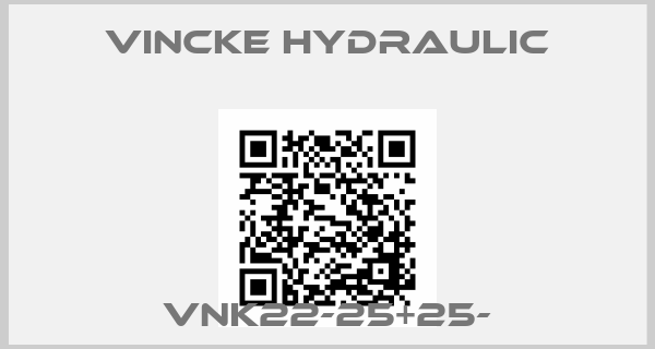 VINCKE HYDRAULIC-VNK22-25+25-