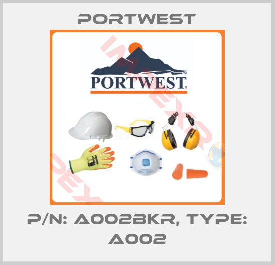 Portwest-P/N: A002BKR, Type: A002