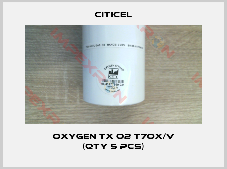 Citicel-Oxygen Tx O2 T7OX/V (Qty 5 pcs)