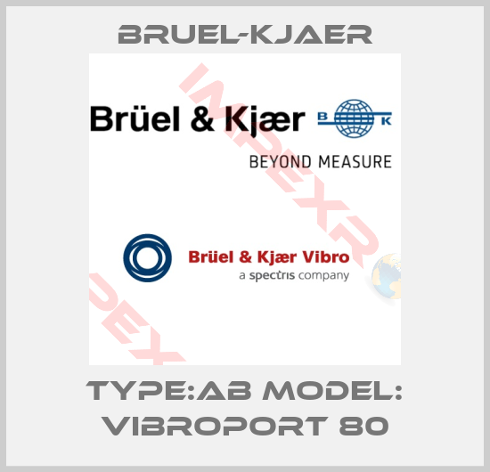 Bruel-Kjaer-Type:AB Model: VIBROPORT 80